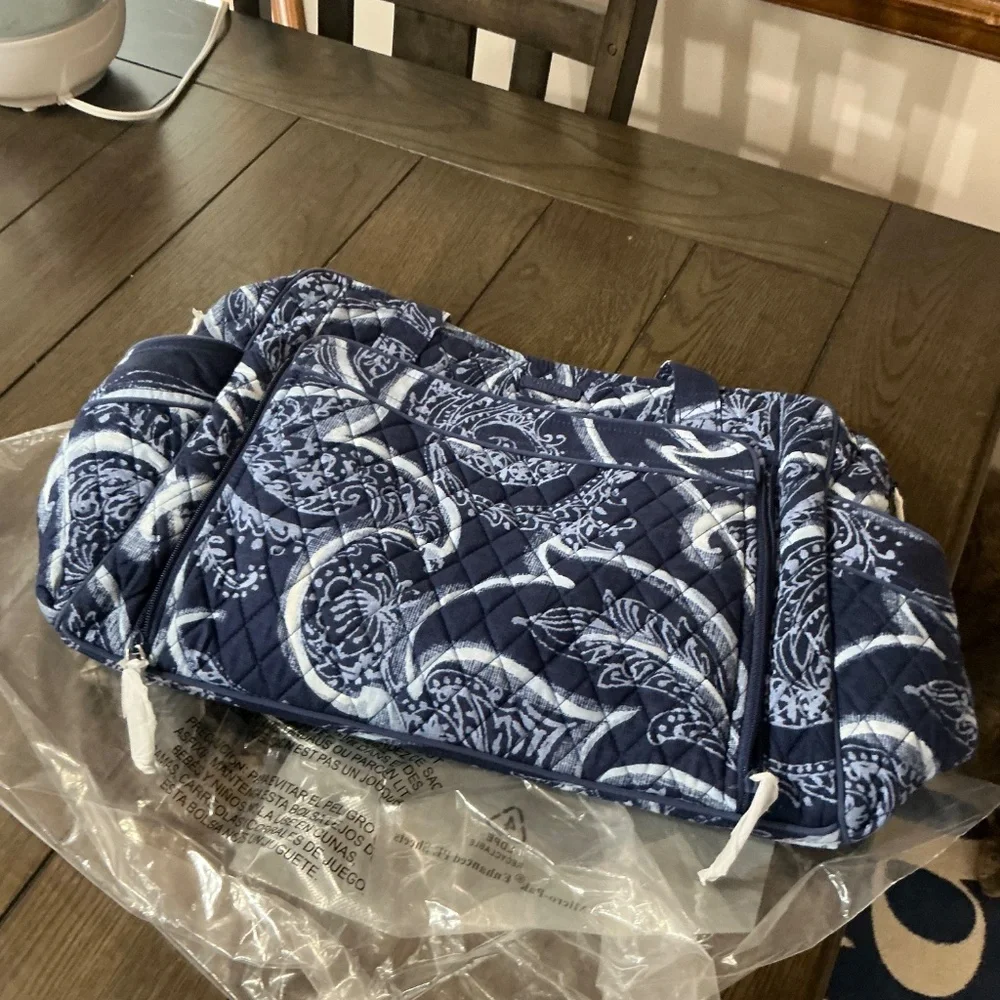 Vera Bradley baby bag, new with tags includes matching changing pad